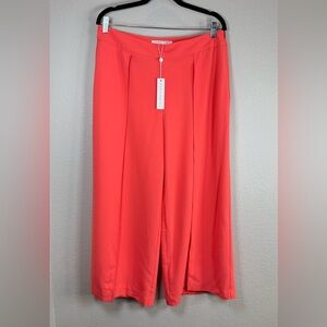 Trina Turk Red Pleated A-Line Maxi Skirt for Cocktail Size NWT Size 10‎ & Size 8
